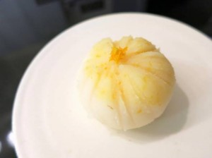 百合根と柚子の茶巾1